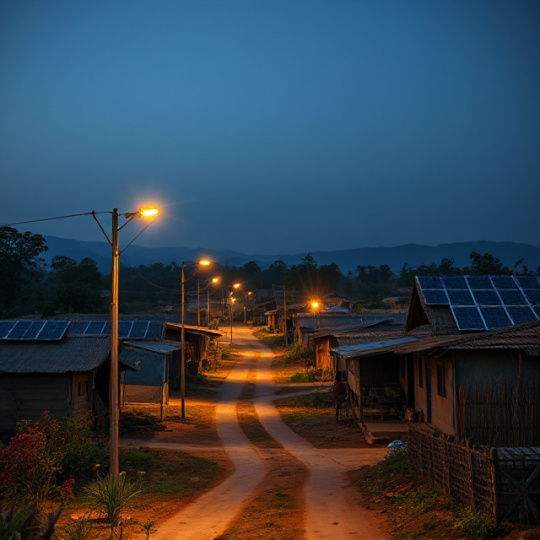 Rural electrification solar